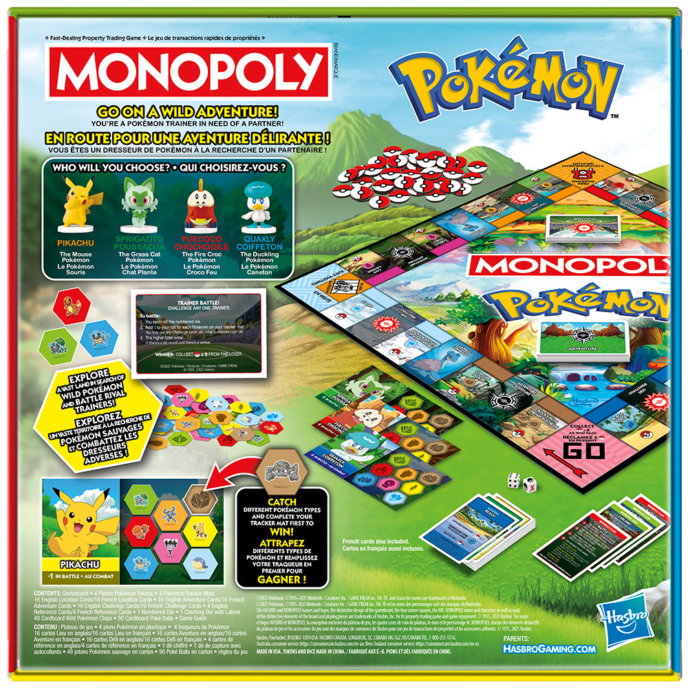 Jeu Monopoly Pokémon