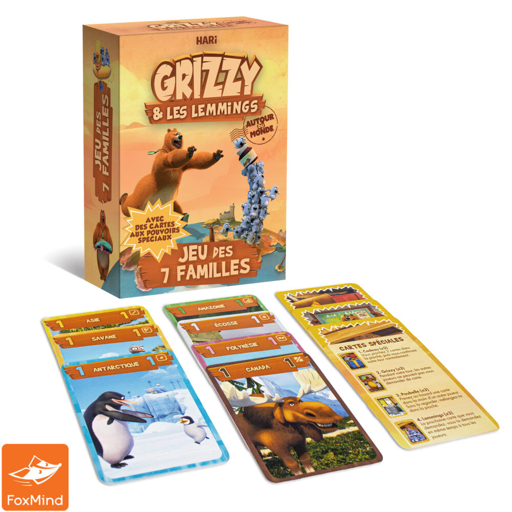 Grizzy & Les Lemmings – Jeux des 7 Familles
